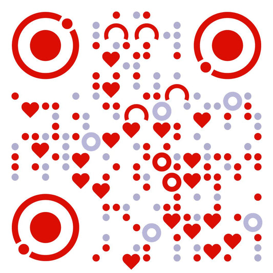 Boldly Romantic QR Code: A Digital Love Note for Special Occasions